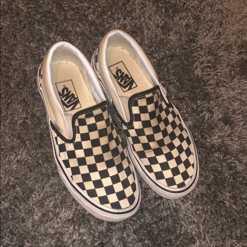 Checkered vans